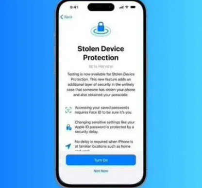 普陀苹果授权维修店分享被盗设备保护功能开启方法 