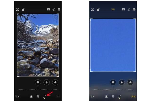 普陀苹果手机维修分享iPhone手机如何使用裁剪功能隐藏照片 