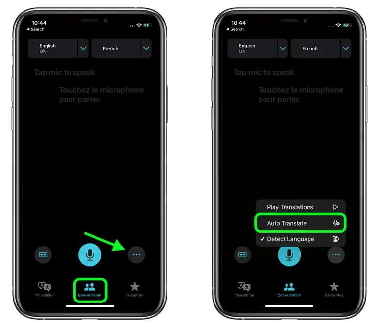 普陀苹果手机维修分享iOS 15 “翻译” App 新改进 